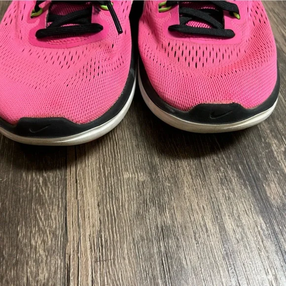 Nike Flex Women's Pink Running Shoes Size 7 - Picture 6 of 9